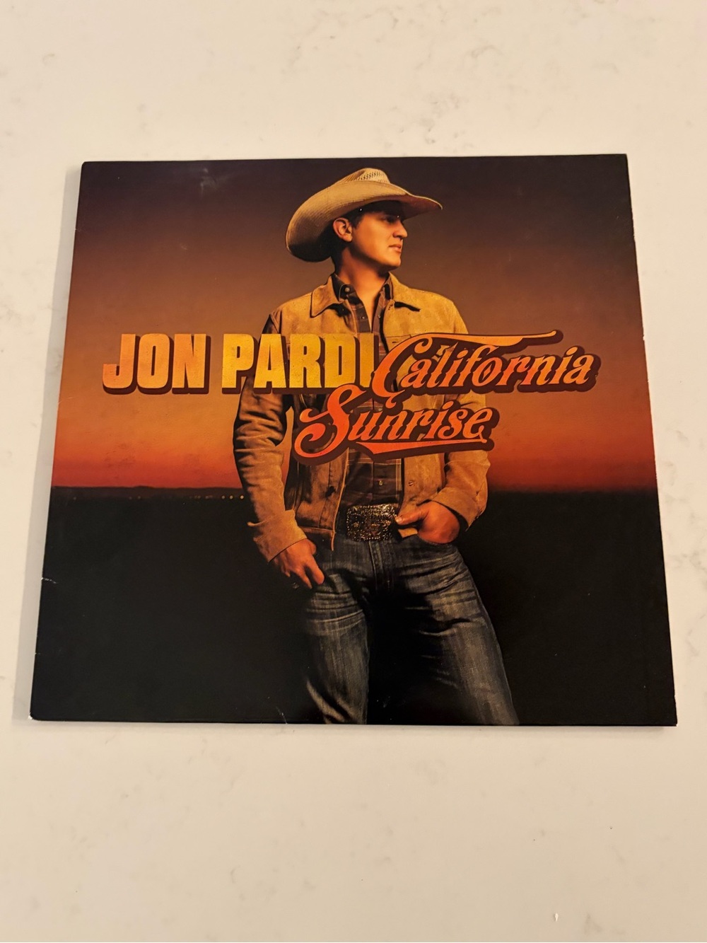 Jon Pardi "California Sunrise" Vinyl Record